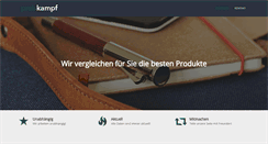 Desktop Screenshot of preis-kampf.com