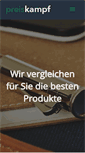 Mobile Screenshot of preis-kampf.com